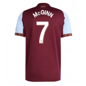 Aston Villa John McGinn #7 Hjemmebanetrøje 2025-26 Kortærmet